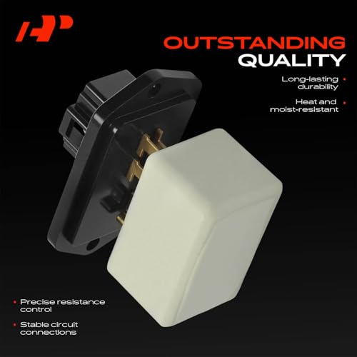 Image of A-Premium Front HVAC Blower Motor Resistor Compatible with Toyota Models | for Tacoma 1995-2004
