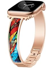 B8 Rose Gold+Stained glass