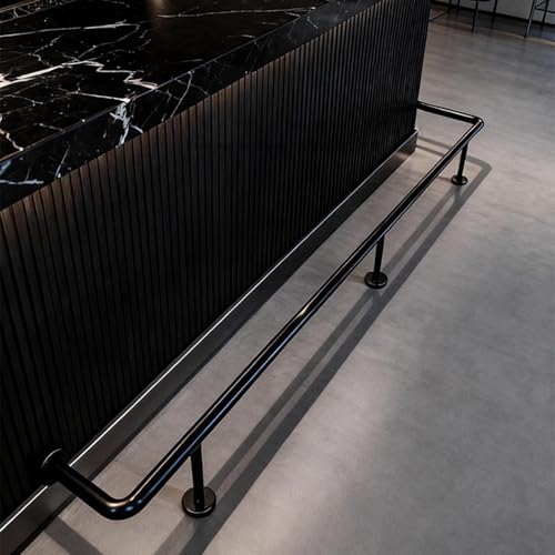 Barre de support robuste en acier inoxydable design chic de 90 cm - 5