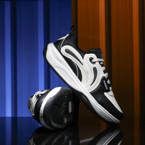 Image of ASIAN Hypercushion Mojo-08 Men's Premium Sneaker with E-TPU Midsole | Memory Foam Technology with TPR Low-Top Style | Ideal for Travel & Daily Style