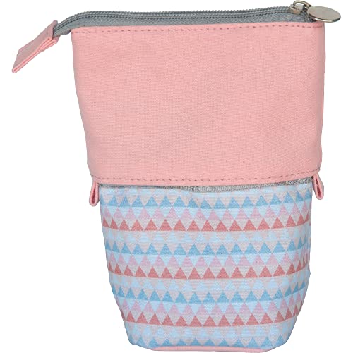 Image of Boye 42-40165 ''OCD'' Fabric Crochet Storage Bag with Zipper, 5.75 inch x 7 inch, Multicolor