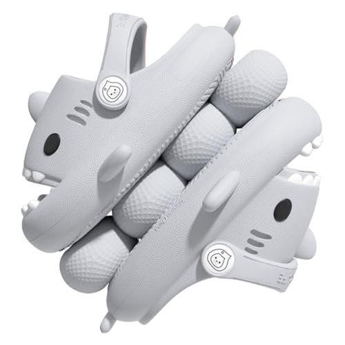 Image of Kids Shark Cloud Slides | Boys Girls Slip On Sandals | Toddler Beach Slippers | Youth Fish Flip Flops Pool Shower Shoes