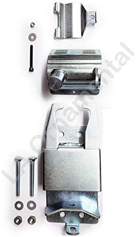 Heavy Duty Lockable 2-Way Livestock Gate Latch Compatible Co-Line, fit in Many Different Commercial, Residential and Ranch Gates, Fits Round Pipe 1.5" OD to 2.375" OD or Square Pipe 1-1/2" to 2"