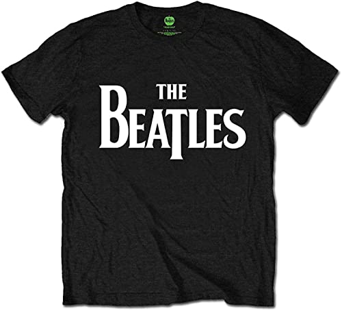 PRLA The Beatles Men’s BEATHOOD12MO01 T-Shirt, Orange, - Les Beatles, Paul McCartney, John Lennon, RIngo Starr, George Harrison PRLA The Beatles Men's BEATHOOD12MO01 T-Shirt, Orange,