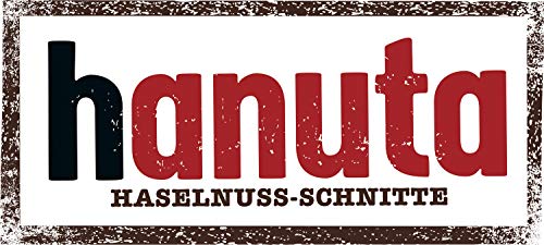 Hanuta Haselnuss-Schnitten – knusprige Waffeln mit zarter Haselnusscreme – beliebter Snack für zwischendurch, zum Teilenund Genießen – nussig und schokoladig – 1 Großpackung, 10 Stück (220 g)