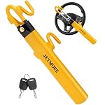Steering Wheel Lock with Keys Adjustable Wheel Locks for Anti Theft