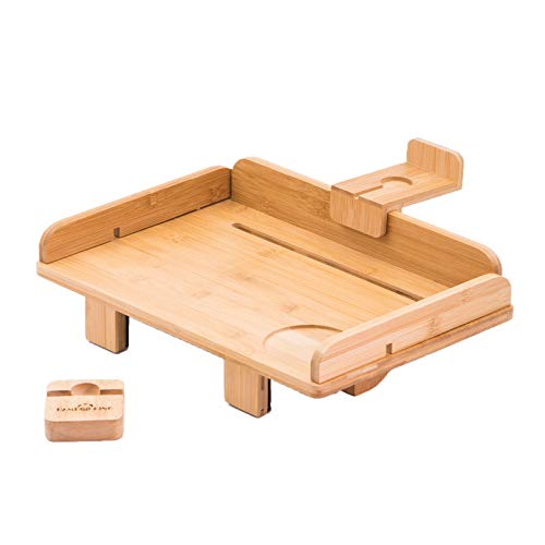Bambooking Bedside Shelf For Bunk Bed Bamboo Attachable Bed Shelf Bunk Bed Table With Headphone Holder Phone Holder Organizer For Laptop Tablet Phone Toys Drink Clock Books Natural Buy Online In Fiji At