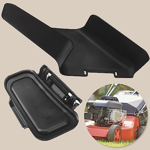 EZYPAK 115-8449 115-8447 Side Discharge Chute Kit & Pin & Spring Compatible with Toro 22In 2009-2015 Recycler Lawnmowers Fits Model 20330, 20330C, 20331, 20331C, 20332, 20332C, 20333