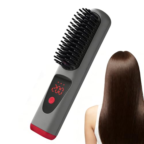 Peigne à cheveux en céramique nomade pour lisser sans abîmer les cheveux