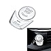Duoles Silver Start Stop Engine Switch Button Cover for BMW 5 6 7 X 3 X4 Series F Chassis F10 F18 F07 F12 F01 F02 F25 F26