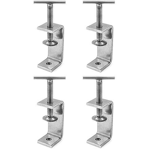 QWORK Heavy Duty C Clamp Set of 4 Cover