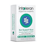 Intoleran Gut Support Duo – 30 Probiotika & 30 Kräutermischung-Kapseln | Probiotika – Kräutermischung | Unterstützung der Darmfunktion | 12 Milliarden aktiven Bakterien | Ingwer/Minze/Koriander