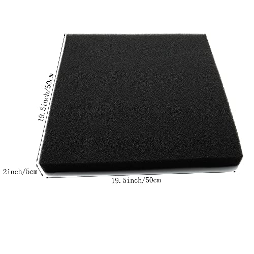 ALEGI Aquarium Filter Sponge, Biological and Mechanical Sponge Filter Pad for Fish Tank (19.5