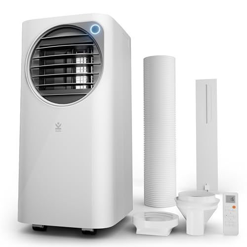 S-770 - Avalla Air Conditioning Unit, 4-in-1 Portable Air Conditioner - 12000 BTU – Dehumidifier 36L, Fan, Cooler & Sleep Mode for Multi-Room Coverage, Low Energy, 24hr Timer, Remote & Window Kit