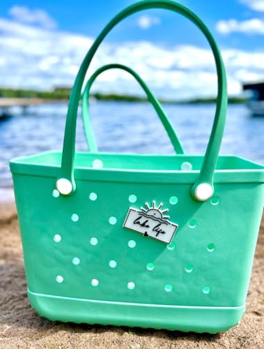 Lake Life Tote Bag Charm – Accessory for Beach, Pool & Everyday Use - Fits Various Tote Bags2