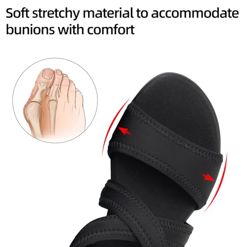 Women's Orthopedic Sandals Low Wedge Comfortable Walking Orthotic Arch Support Casual Sandals with Memory Foam3