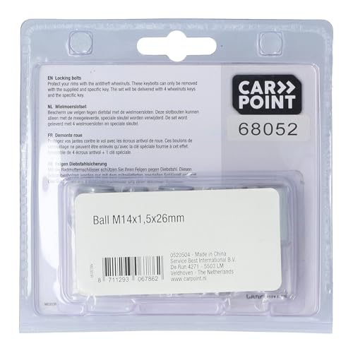 Carpoint 0520504 Bulloni Antifurto - 6