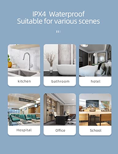 Ankrs Soap Dispenser, 8Oz /240Ml Automatic Foaming Soap Dispenser With 3-Level Adjustable Foam, Touchless Rechargeable Dish Soap Dispenser For Kitchen, Bathroom Countertop And Commercial #TOP7