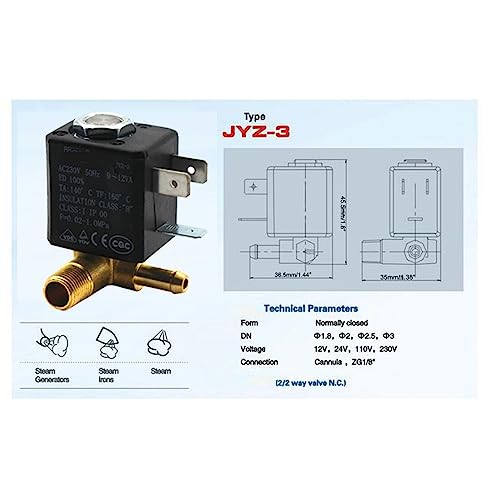 Électrovanne de rechange JYZ-3 pour entretien machine café et maison - 5