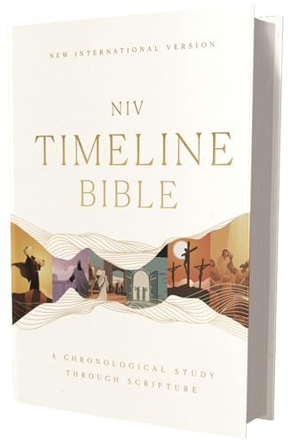 Image of NIV, Timeline Bible, Hardcover, Red Letter, Comfort Print: A Chronological Study through Scripture