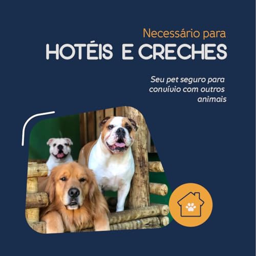 Carteira de Vacinação Pet (para a VIDA TODA) Caderneta Pet, Registro Completo de Vacina Pet