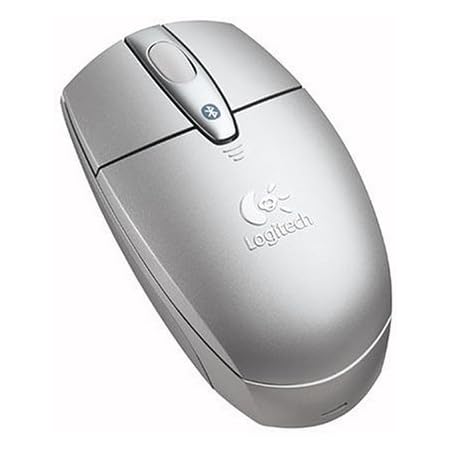 Logitech V270 Cordless Optical Mouse for Bluetooth - Bright Silver
