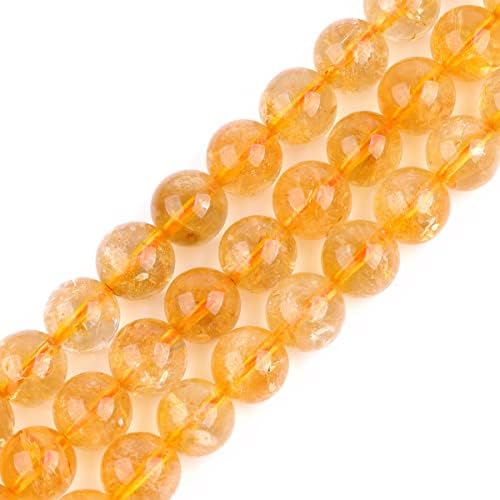 GEM-Inside Natural 8mm Rose Quartz Beads Round Gemstone Semi Precious Loose Beads for Jewellery Making 15''