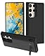 Gladgogo Akkuhülle, Ladehülle für Samsung Galaxy S24 Ultra, [7000 mAh] Wiederaufladbare Ladehülle mit Ständer & USB - Schwarz