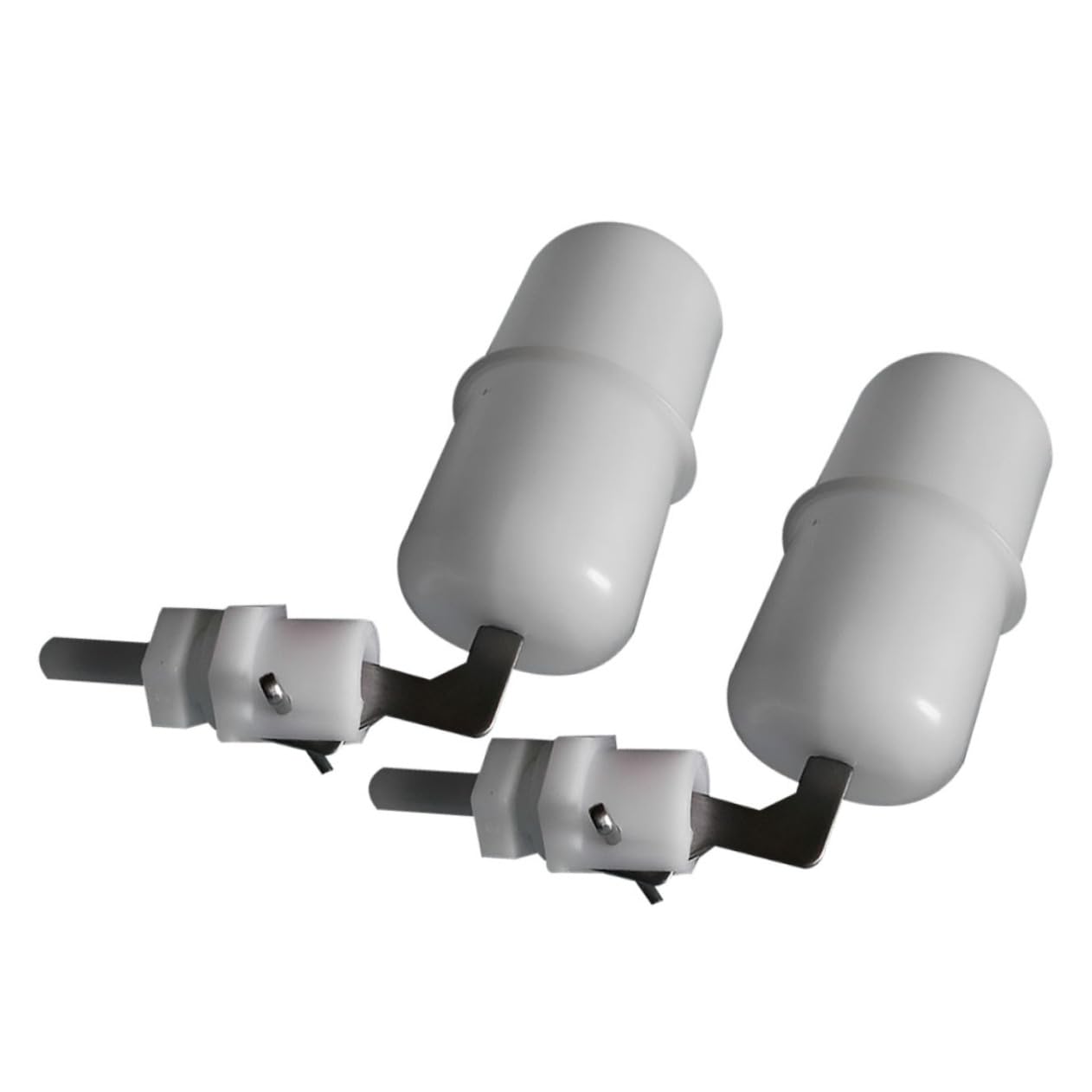 Válvula de flotador de fácil instalación para depósitos y dispensadores de agua, pack de 2 unidades