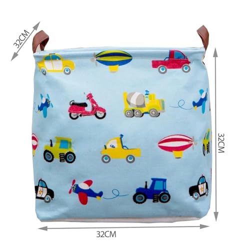 Boîte de rangement pliante cube lot de 5 bacs bleus pour placard