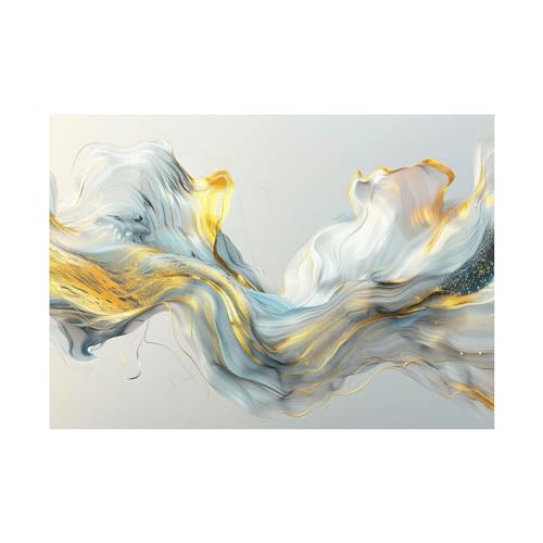Tableau decoration 60x80cm art abstrait moderne en toile sans cadre