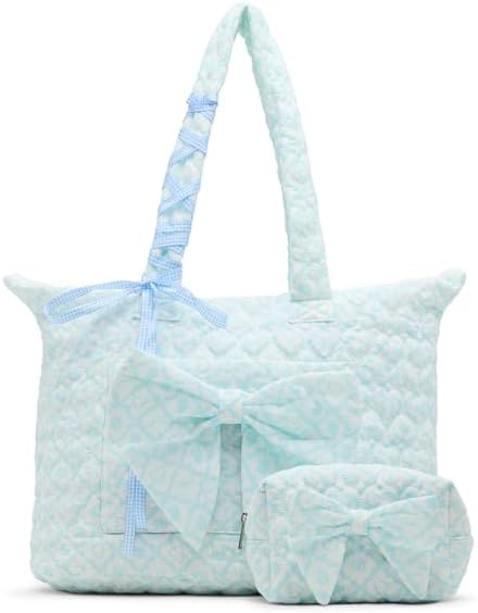 Madden Girl AELISB 2 PC Tote Set, Blue Floral