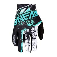O'NEAL | Cycling Glove Motocross Glove | MX MTB DH FR Downhill Freeride | Duurzame, flexibele materialen, siliconenprint voor grip | Sniper Elite Glove | Volwassen | Zwart Oranje | Maat S