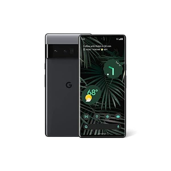 Google Pixel 6 Pro 5G, US Version, 128GB, Stormy Black – Unlocked (Renewed)