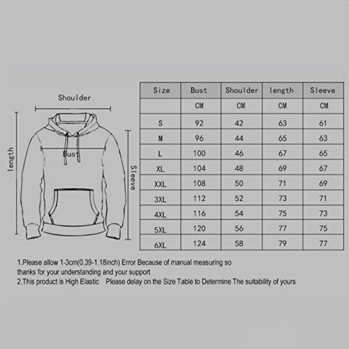 Cobivi Mens Hoodies 3D Print Hoodie Streetwear Pullover Sweatshirt Jacket Men Tracksuit-Animal 2Xl #TOP7