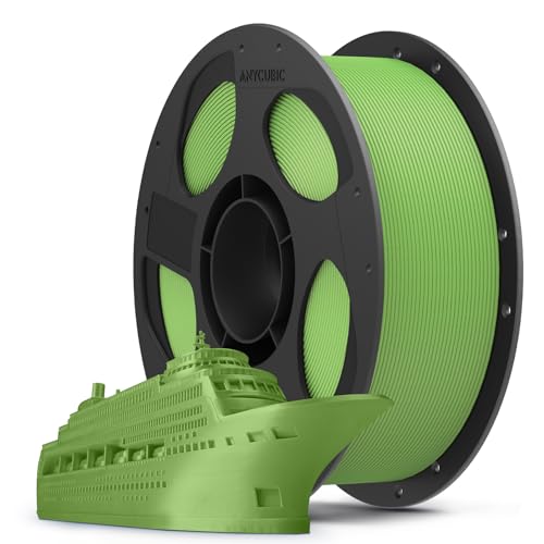 ANYCUBIC Filament PLA de 1,75 mm pour Imprimante 3D, Précision Dimensionnelle +/- 0.02mm, Enroulement Soigné Bobine de 1KG Filament, Feuille Printem