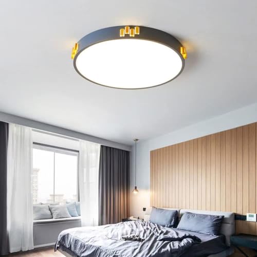 Plafonnier LED 36W circulaire avec télécommande et lumière tricolore variable - 3