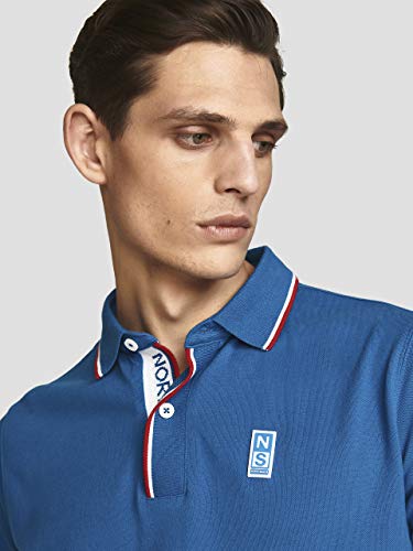 NORTH SAILS Uomo Polo in Leggero Piquet di Cotone