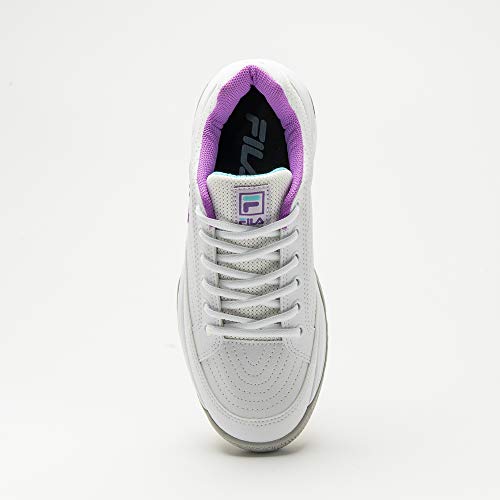 Tênis Grand Prix, Fila, Feminino, Branco/Azul/Lilás, 37