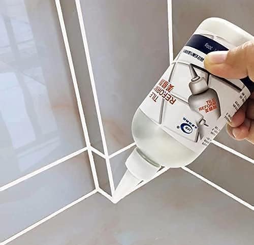 Image of Tiles Gap Filler Waterproof Crack Gap Filler Agent For Diy Home Sink Grouts Repair Filler Tube Paste For Kitchen, Bathroom Crawling Kids Universal Metal Plastic Weld Repair Glue (WHITE, 280ML)
