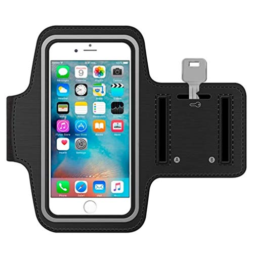 Fonus Running Armband for Galaxy A23 5G/A14 5G/A13 5G/A03s - Sports Gym Workout Case Cover Band Arm Strap Reflective L1A Compatible with Samsung Galaxy A23 5G/A14 5G/A13 5G/A03s