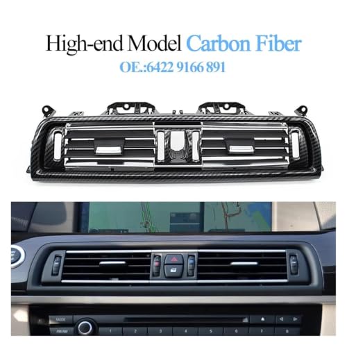 Grille ventilation centrale pour voyager confortablement en BMW Série 5