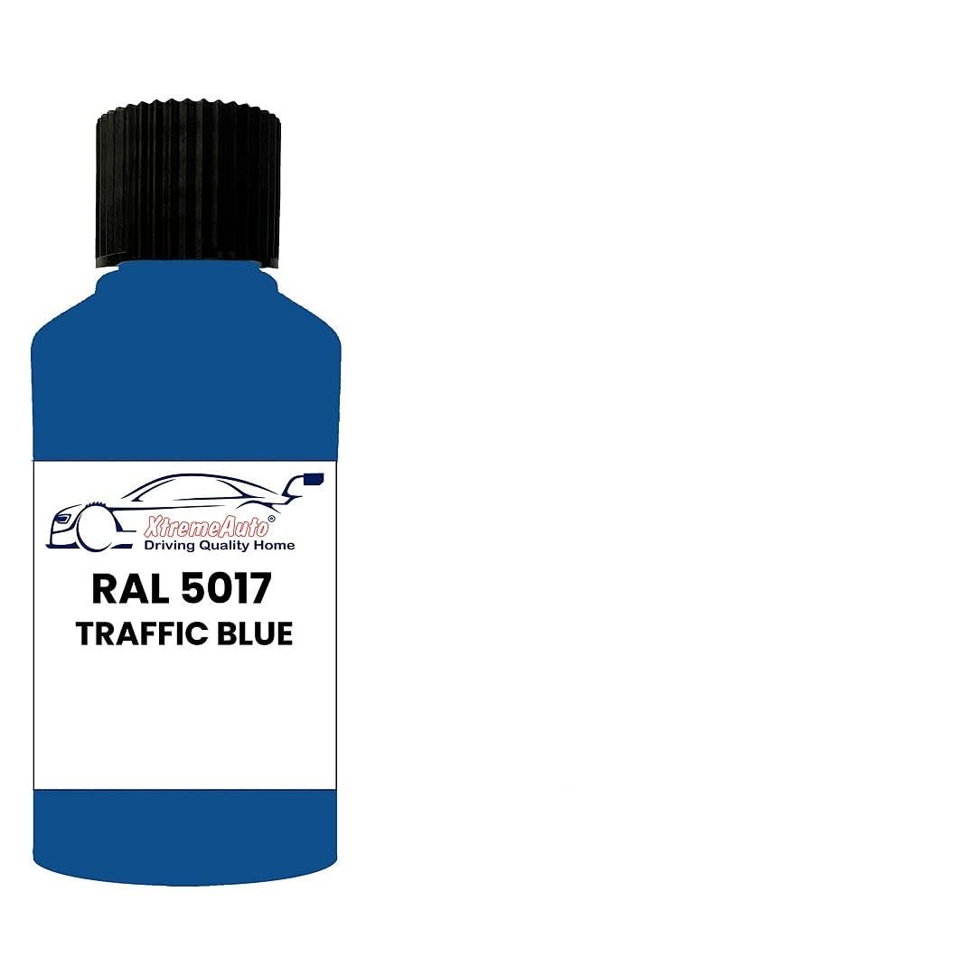 Xtremeauto Blue Ral 5017 Traffic Gloss Touch Up Paint Brush Repair Scratch Upvc Pvc Metal Wood