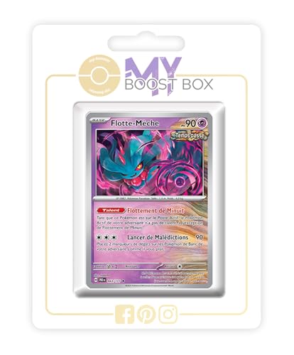 Flotte-Mèche (Melenaleteo) 043/131 Pasado Reverse Versión Poké Ball - Myboost X Écarlate et Violet 8.5 Évolutions Prismatiques - Box de 10 Cartas Pokémon Francés
