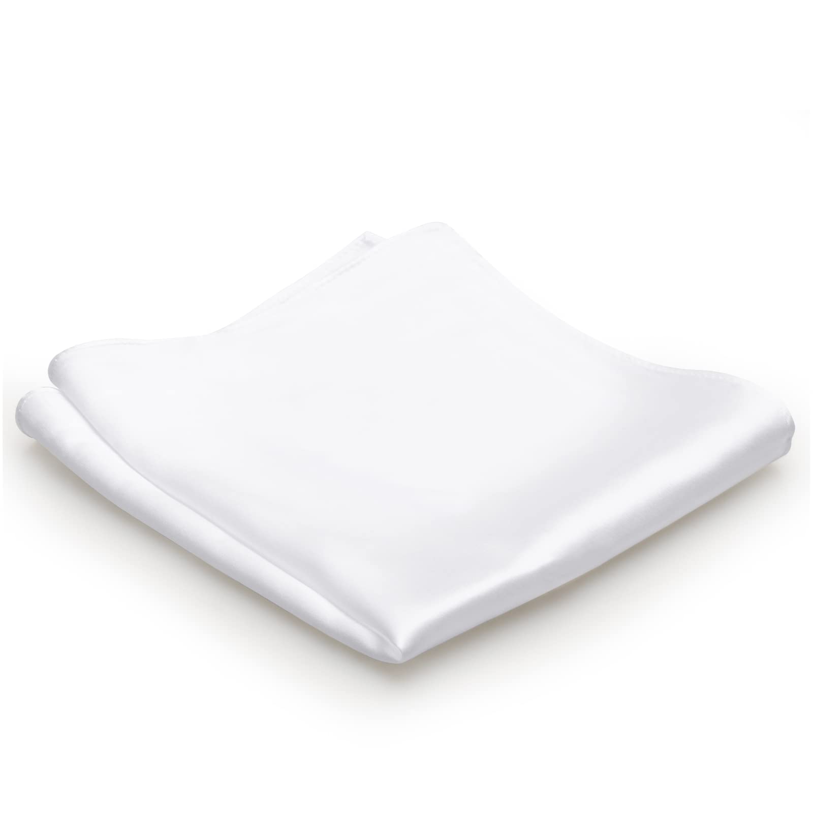 100% Silk Pocket Square for Men,13.77 * 13.77 inch, 16.5 Momme Elegant Soft Wedding Handkerchiefs