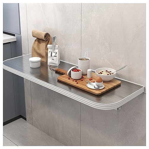 Établi mural pliable cuisine et bureau table inox 80cm - 2