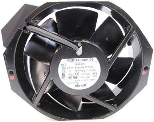 ebm-papst W2E142-BB01-01 230V 60Hz 28W Thermally Protected Fan 6 Inch Diameter