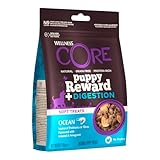 Wellness Core Reward+ Digestión 170g, Krill/Anis – Bocadillos Suaves para Perros, sin Granos, Naturales, hipoalergénicos, Ricos en proteínas, Alta proporción de Peces, apoya una Buena digestión
