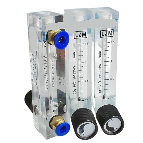 Rotamètre CO2 25-250ml/min réglable pour un micro-dosage stable