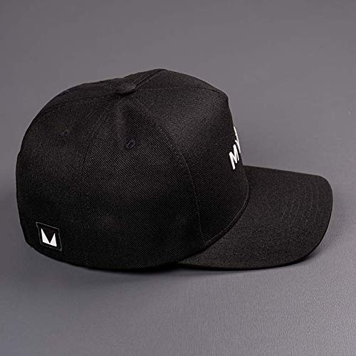 Boné Aba Curva Mvck Street Preto e Branco Snapback